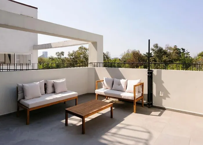 Stunning Penthouse With Terrace In Condesa *